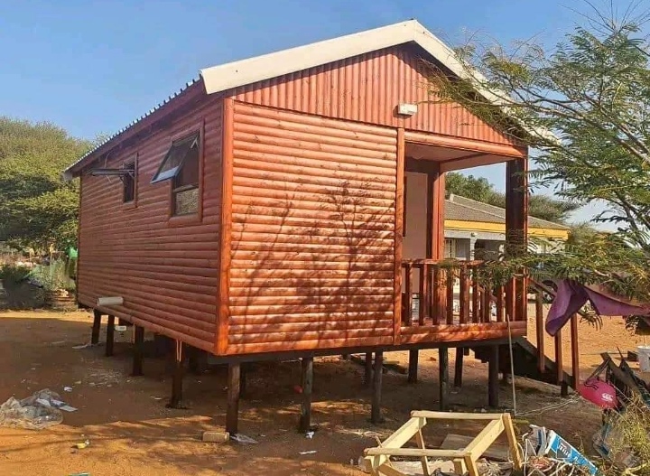 Log Cabins project 3 by Hot Mix Holdings